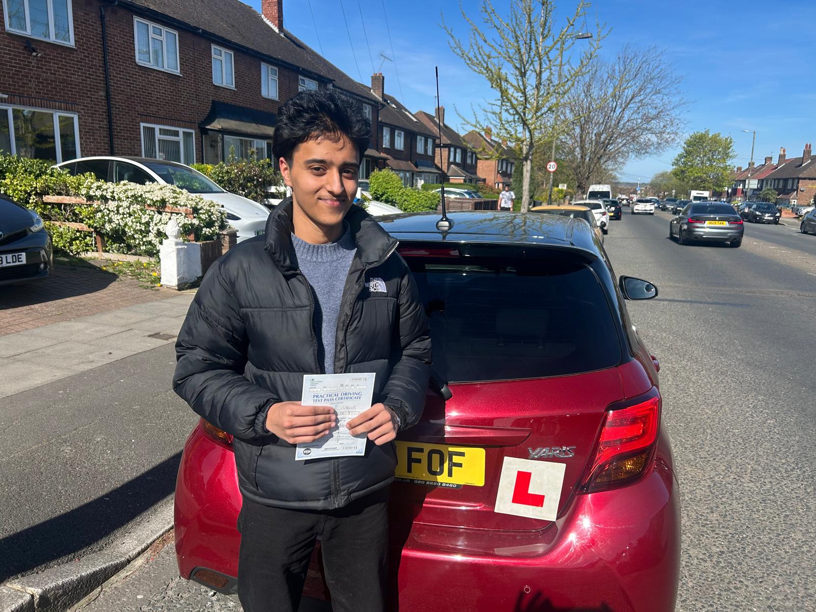 Driving test pass — Luvendo Driving School